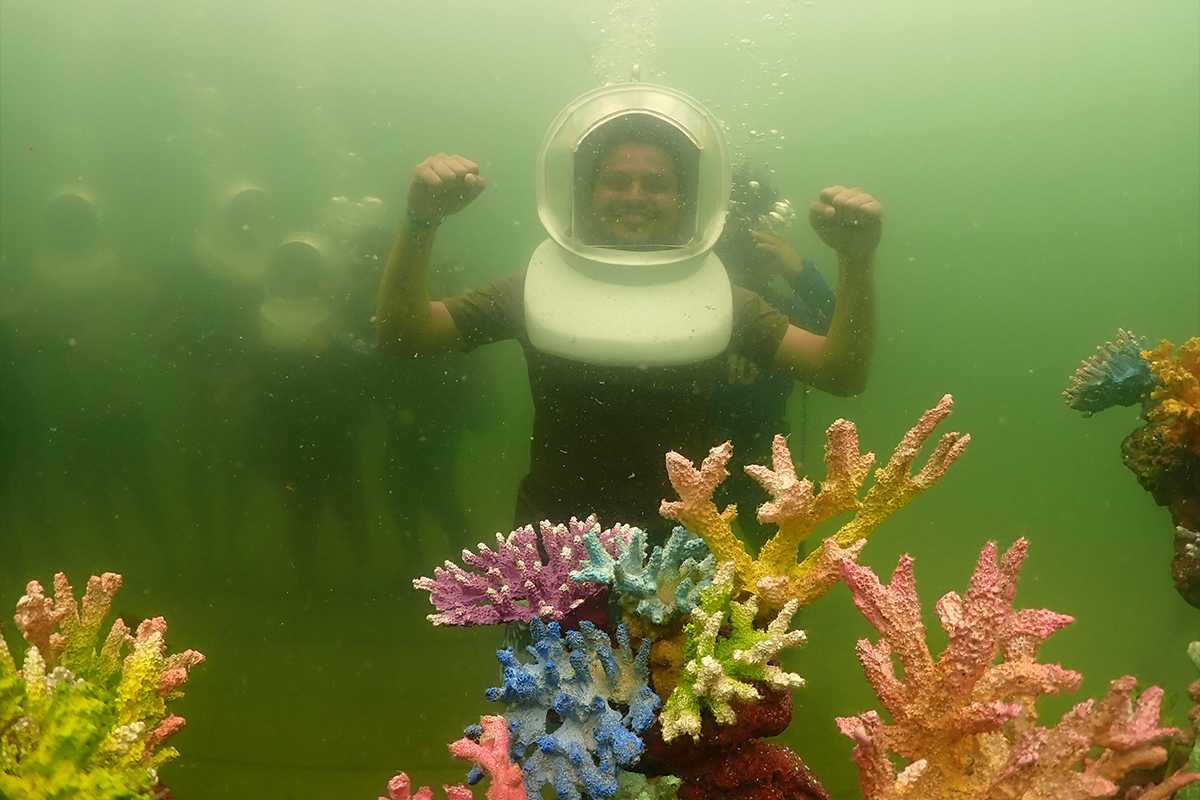Underwater Sea Walking - Coral Island (Pattaya)
